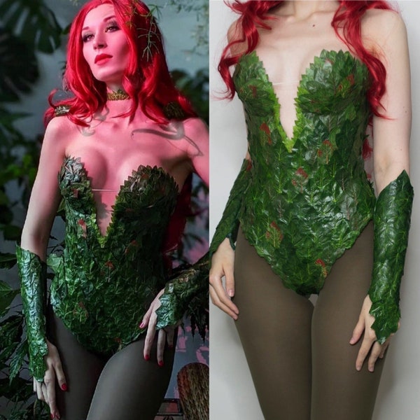 Poison Ivy costume READY TO SHIP cosplay set