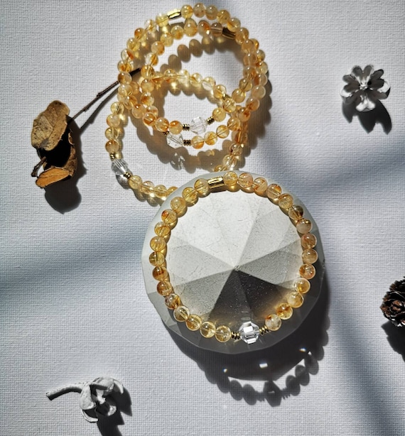 Set 3 Braccialetti Elastici In Pietre Naturali – Perline Da 6mm, Cristalli E Gemme, Per Donna E Uomo