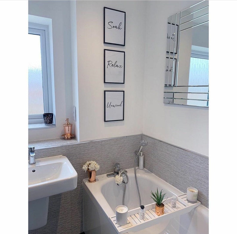Set of 3 Prints Bathroom Print Bathroom Decor Print - Etsy UK