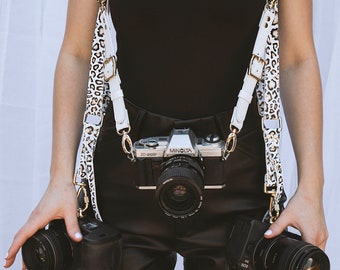 The Keely Third Camera Straps, Dual Camera Harness Extension Straps