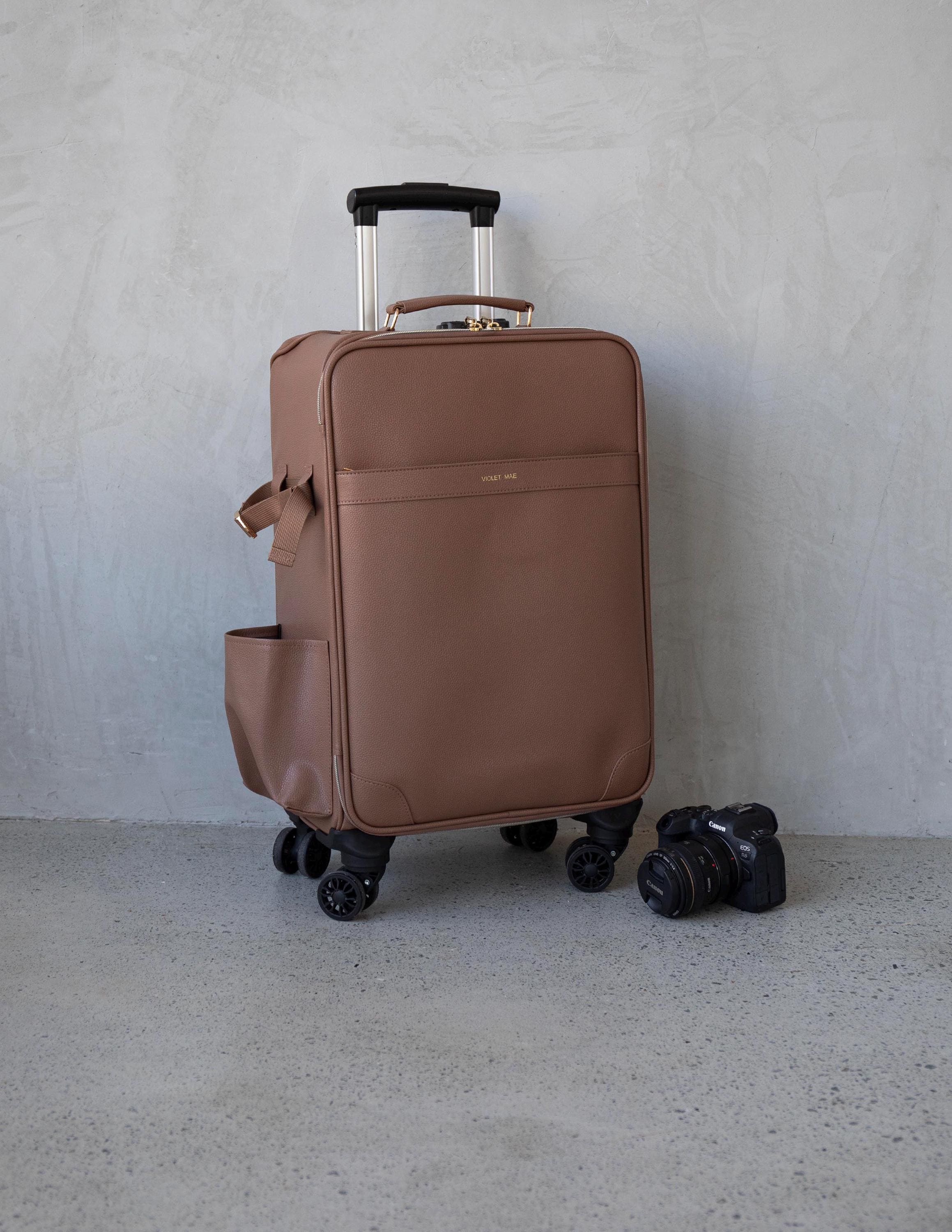 Large Brown Suitcase