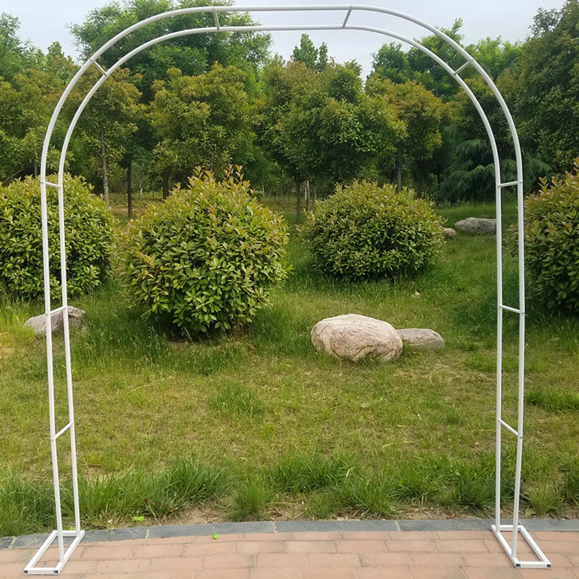 Outdoor Wedding Arch Flowers Arch Home Garden Plant Stand Etsy