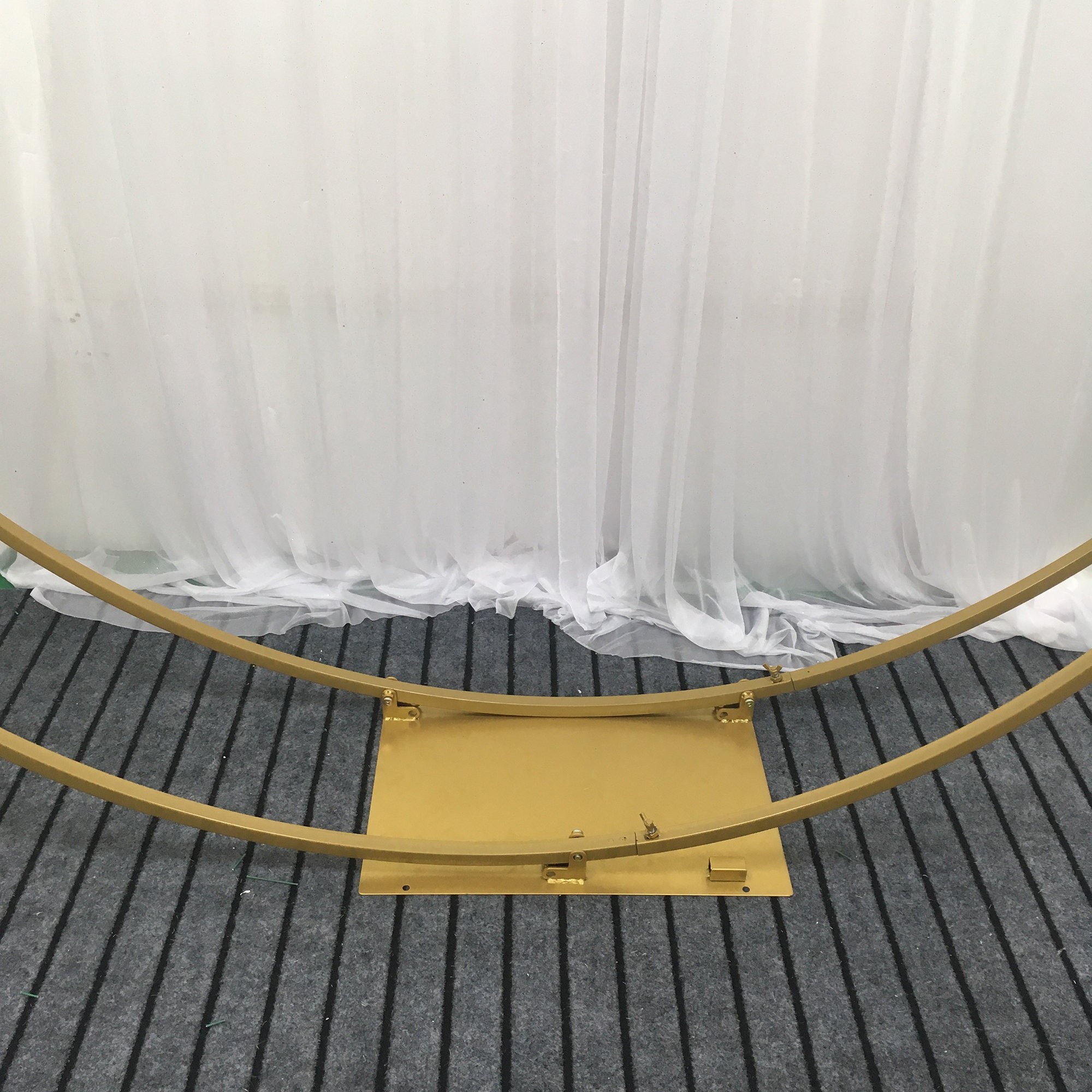 Double circle backdrop stand metal round arch flower arch Etsy