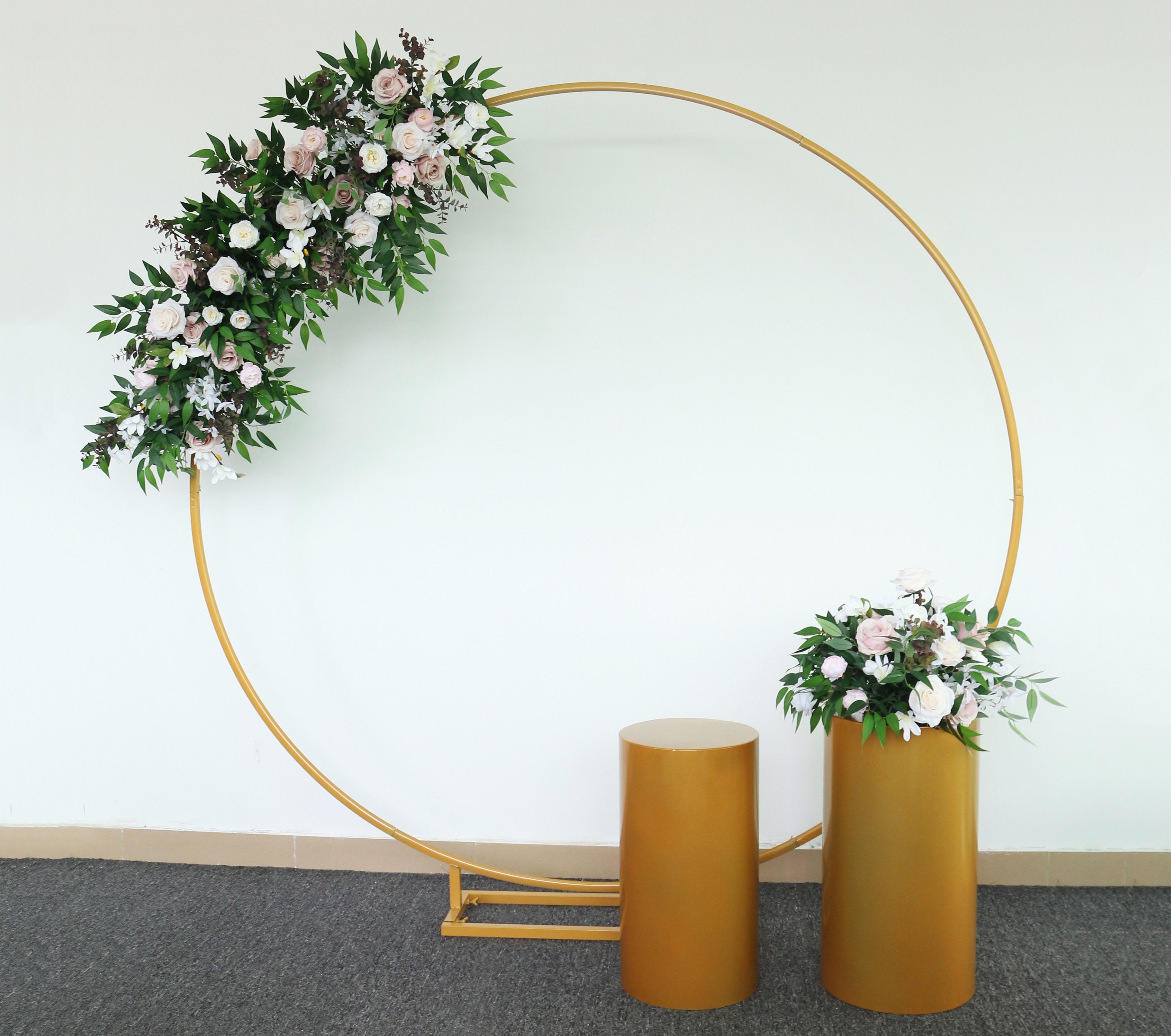 Wedding Arch Ring Stand Wedding Background Decoration Birthday Etsy