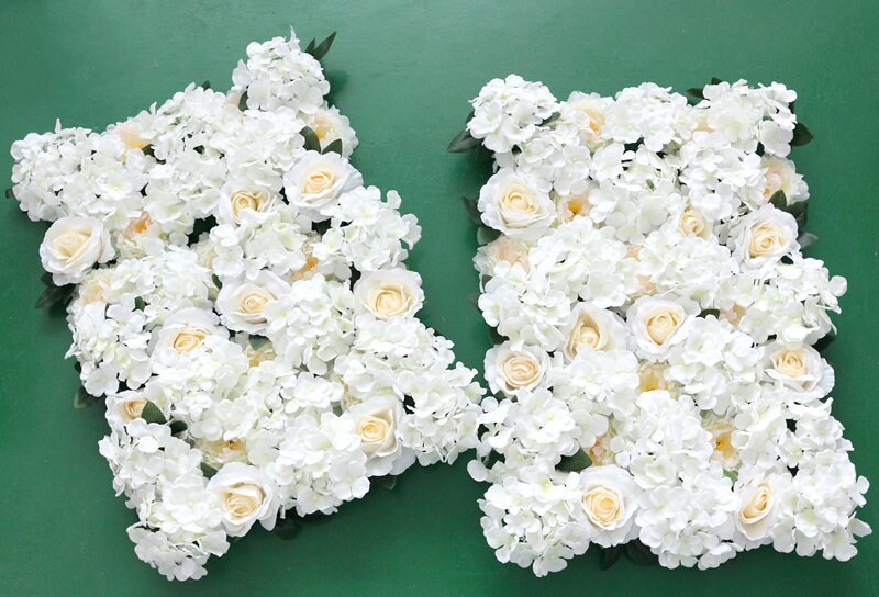 2pcs/lotArtificial Silk fake Flowers wall for Wedding home Etsy