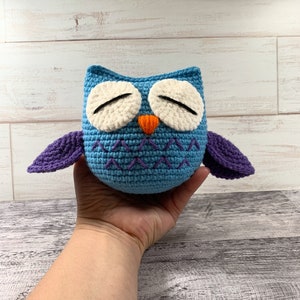 Made to Order Owl Amigurumi Plush Stuffed Animal