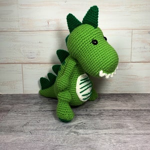 Dinosaur Amigurumi Stuffed Animal Plush Toy - Made to Order