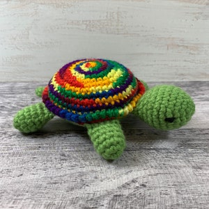 MADE TO ORDER Baby Turtle crochet amigurumi plush stuffed animal toy