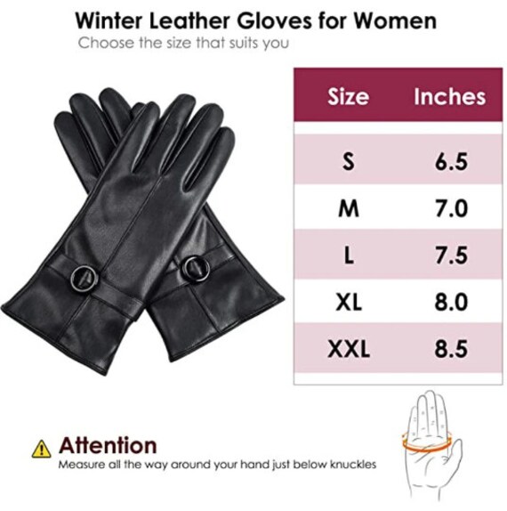 Gants Hiver Chaud Gants Tactiles Femme Gants Touchscreen d'hiver pour Femme  d'extérieur Gants écran Tactile Conduitef Plein-Doigts : : Mode