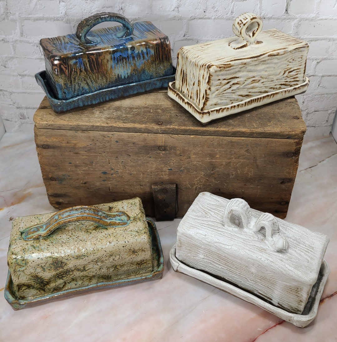 Handmade Ceramic Butter Dish Butter Dish Handmade Pottery Etsy