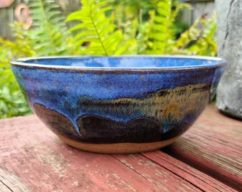 Ceramic bowl, Handmade Bowls, Pottery, Blue pottery, Stoneware bowls, Stoneware, Serving Bowls, Ice Cream Bowl