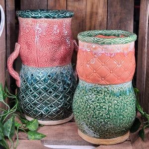 Ceramic Vase, Handmade Vase, Pottery Vase, Large Vase, Flower vase, Vase for Fresh Cut Flowers, Giftware, Housewarming, Gift, Large Vase
