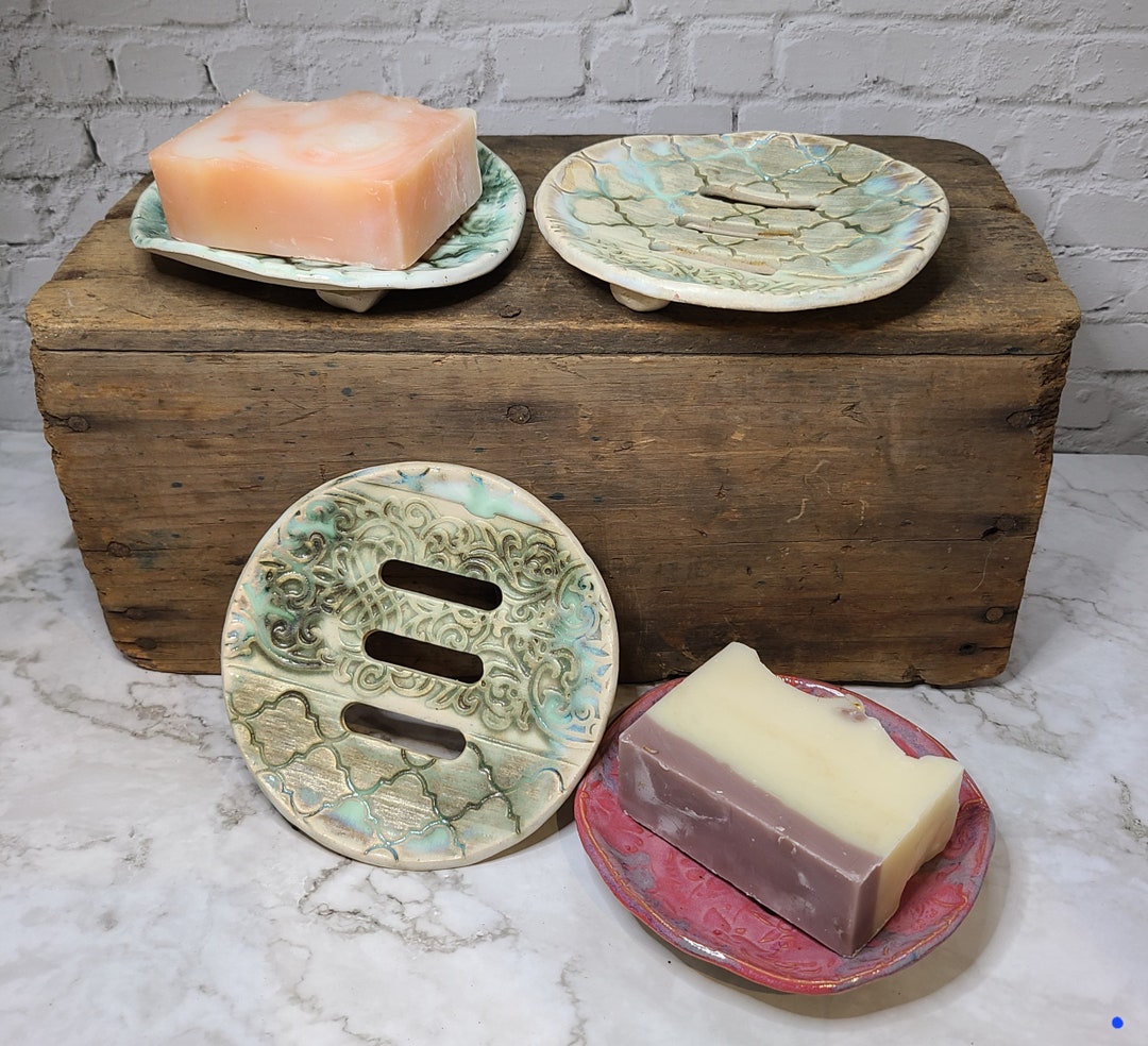 Soap Dish, Ceramic Soap Dish, Clay Soap Dish, Handmade Soap Holder