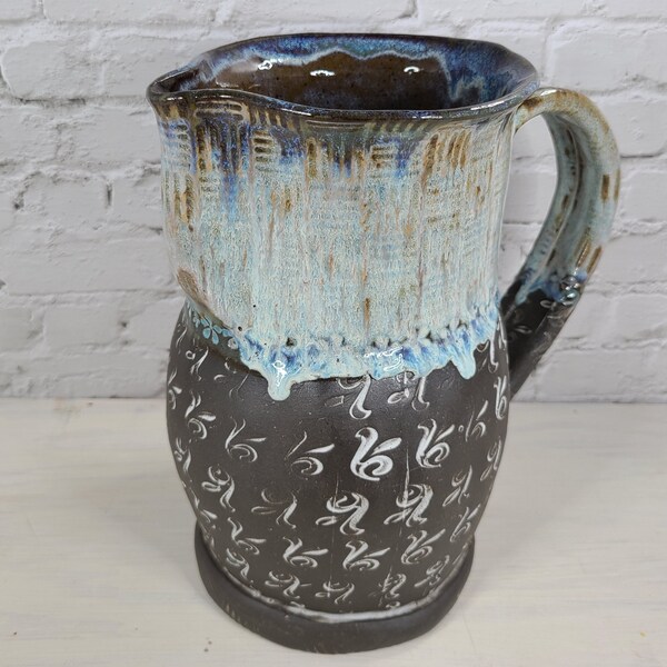 Clay Pitcher Etsy