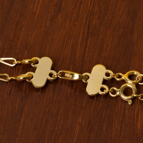 14K Solid Necklace Detangler Clasp, Layer Necklace Clasp, Layer Necklace SPACER, 14K Gold Separator, Necklace Separator
