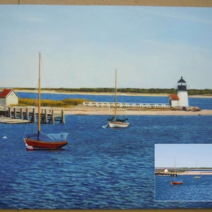Custom Landscape Portrait-Hand Painted Oil Painting from Photo-Canvas Portraits-Original Portrait Painting-Commission Landscape Painting