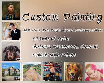 Custom oil painting