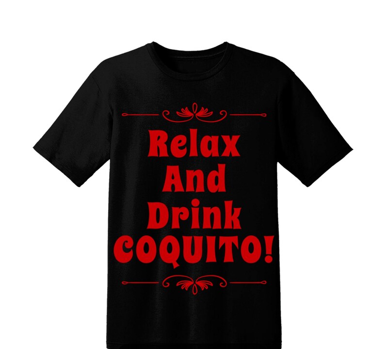 Relax and Drink Coquito SVG Puerto Rico CutFile puerto