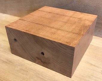 Premium American Black Walnut Bowl Blank Lathe Turning Wood Block 5/" X 5/" X 3/"