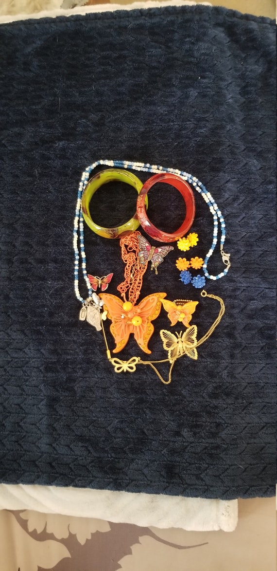 Vintage to Now Butterfly Jewelry Bundle Including