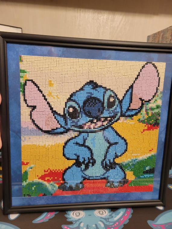 Finished and Framed Stitch Diamond Art 