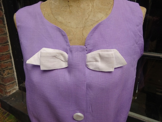 1950s LINEN SUN TOP-Unworn 50s Linen Blouse-50s Ma