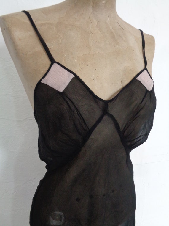 1930's Vintage Chemise-Vintage Teddie-Camisole-Chi