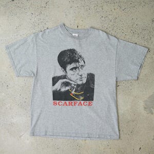 vintage scarface tony montana t-shirt size large