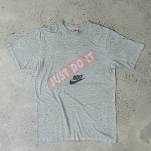 Vintage Nike Just Do It Made In Canada 80s-90s Single Stitch T-shirt - Medium