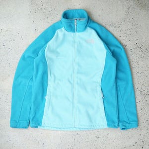 the north face full-zip fleece size women&#39;s large