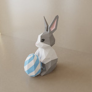 Papercraft rabbit, Easter Rabbit