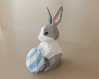 Papercraft rabbit, Easter Rabbit