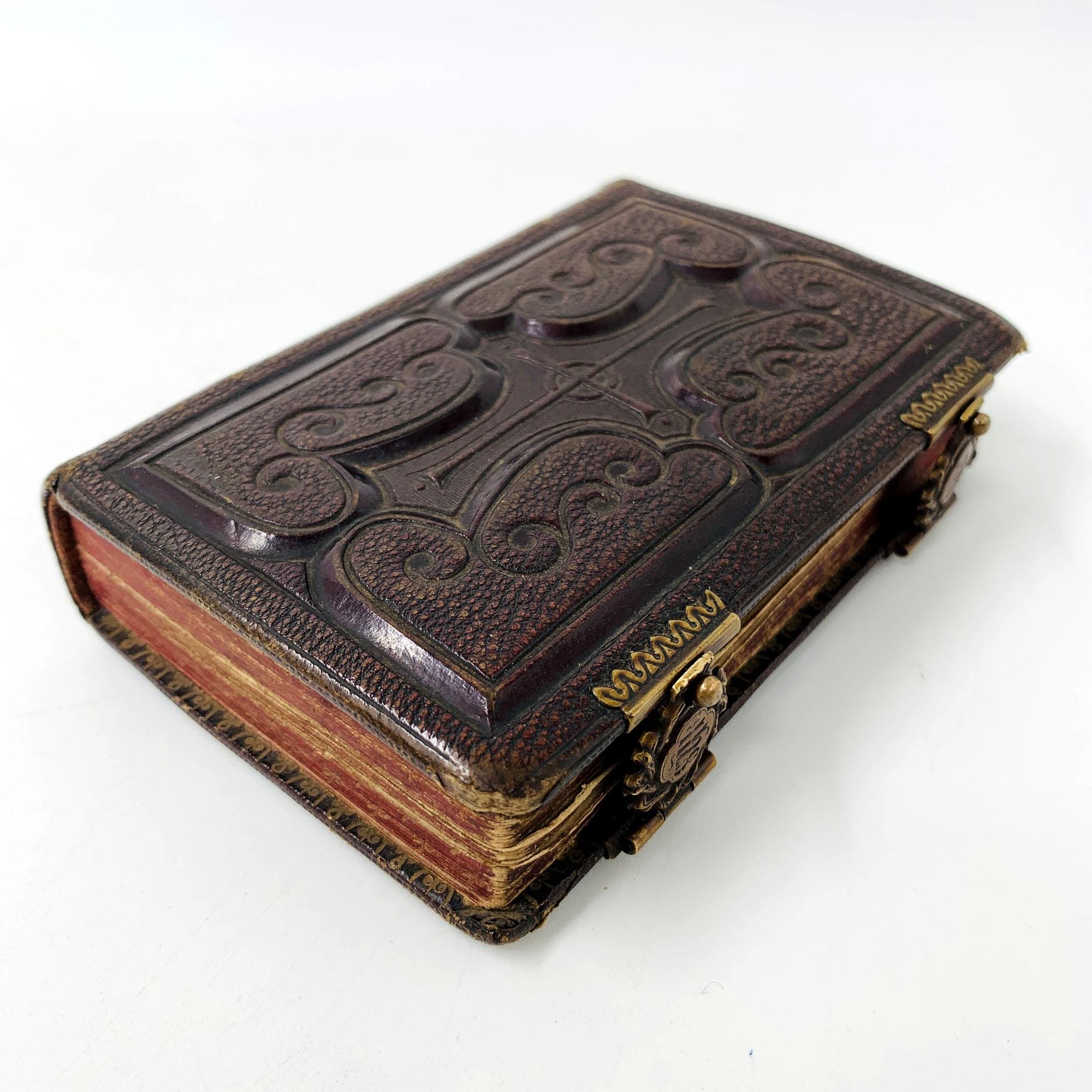 Yahoo!オークション 祈祷書 アンティーク 1874年 ベルギー フランス語
