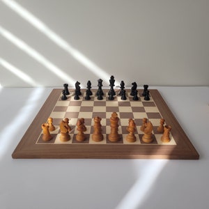 Atlantic Classic Chess Pieces Staunton Sheesham Boxwood 3"
