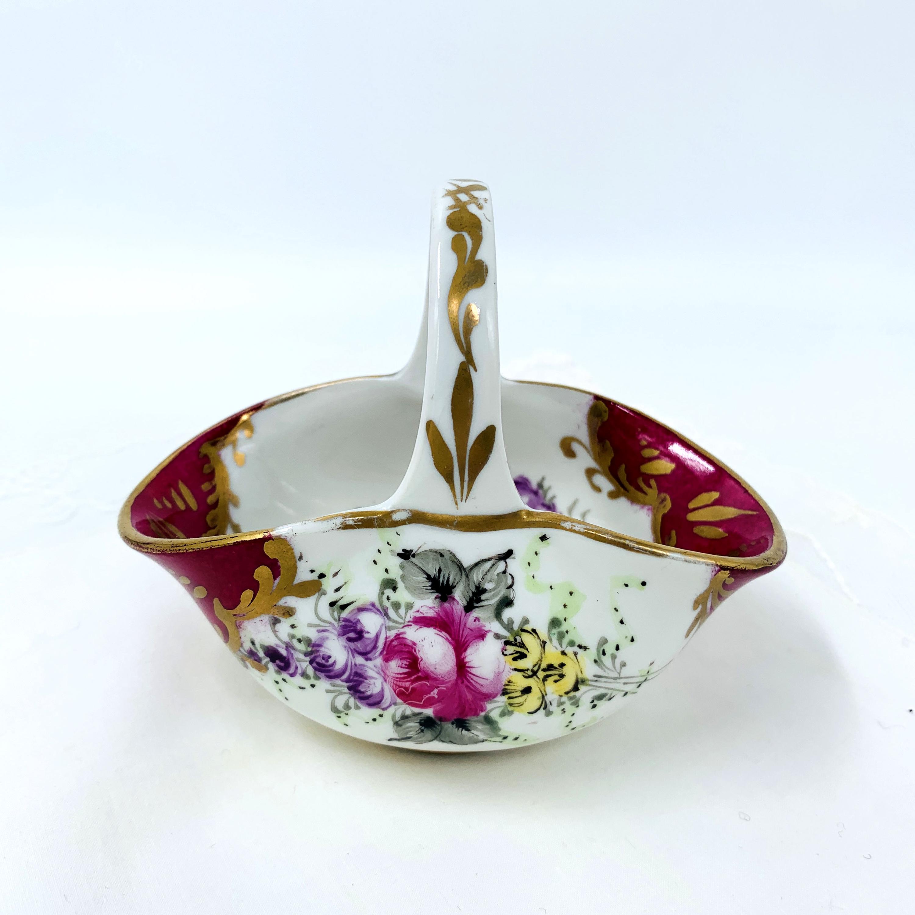 Meissen Porcelain Basket - Etsy