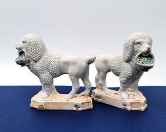 ヴィンテージ 1974年 パグ犬 磁器フィギュア シーモア・マン 初版