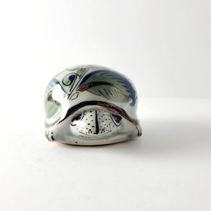 Genuine Turtle figurine Ken Edwards El Palomar Tonala Mexico, hand painted collectible Turtle figurine from the 1960&#39;s,