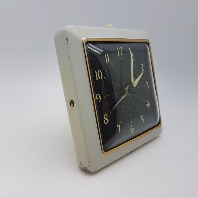 Westclox Mechanical Vintage Alarm Clock Made in Scotland in Etsy