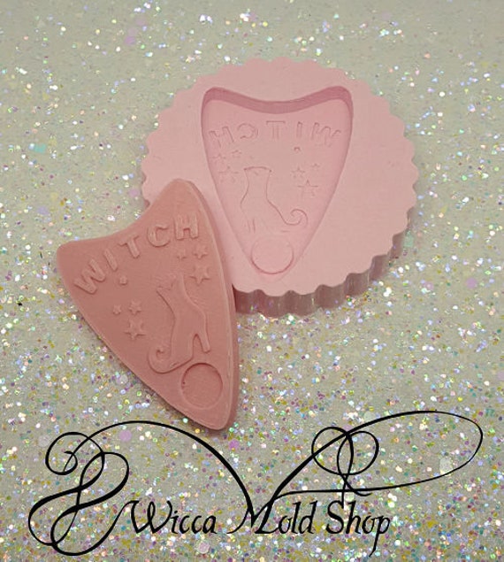 Silicone Mold Command Ouija Bruja Lunas Soap Mold Candle Mold Witch
