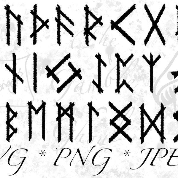 Elder Futhark Cutting / Engraving File