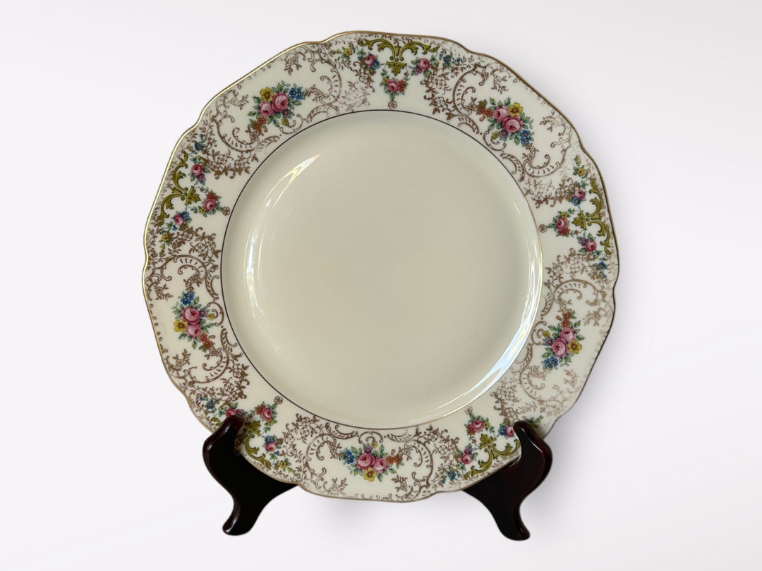 Bohemia Royal Ivory Made in Czechoslovakia Windsor Plate 10” - Etsy