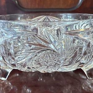 ABP American Brilliant Cut Glass Bowl