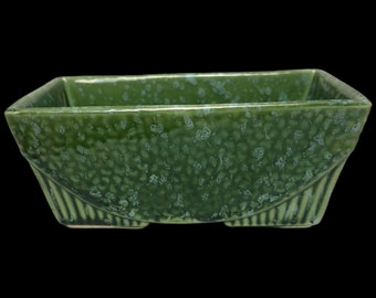 Vintage Hull Art Pottery Green Window Box Planter# 75