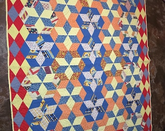 アンティークキルト／ビンテージキルト アンティークキルトダブルエックス - アンティークショップWish&