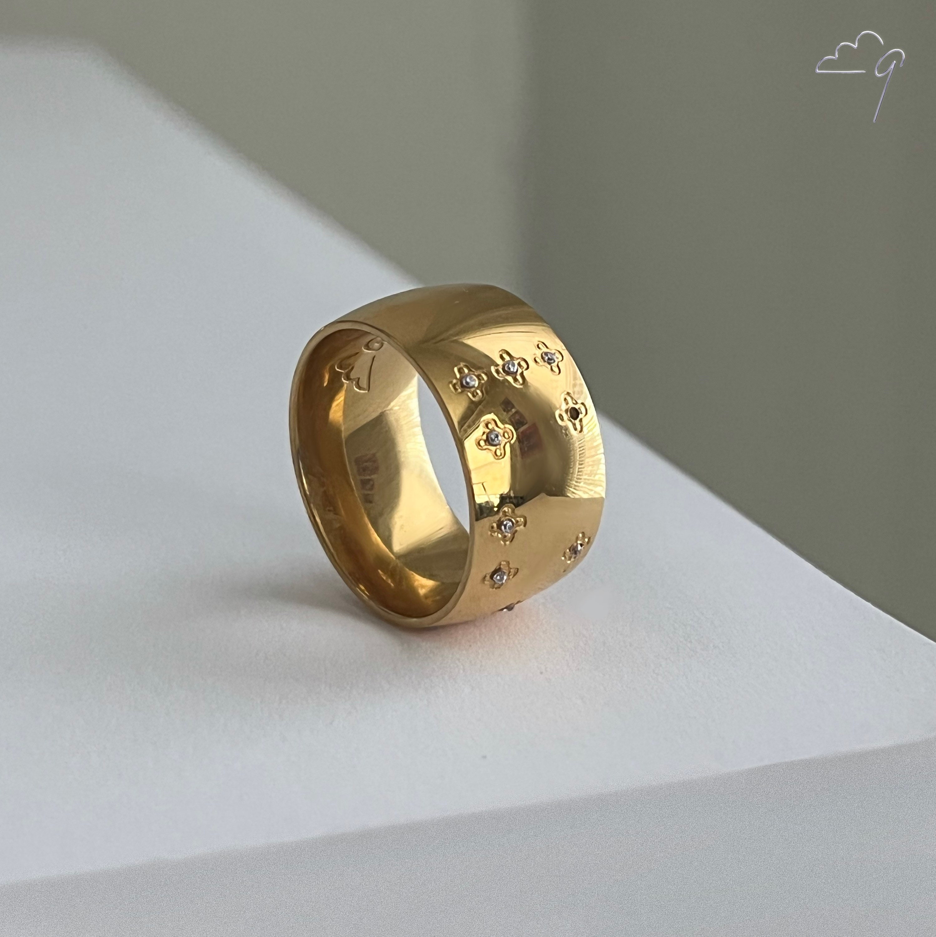 BTS Jewelry ARMY OT7 Braille Ring - Etsy