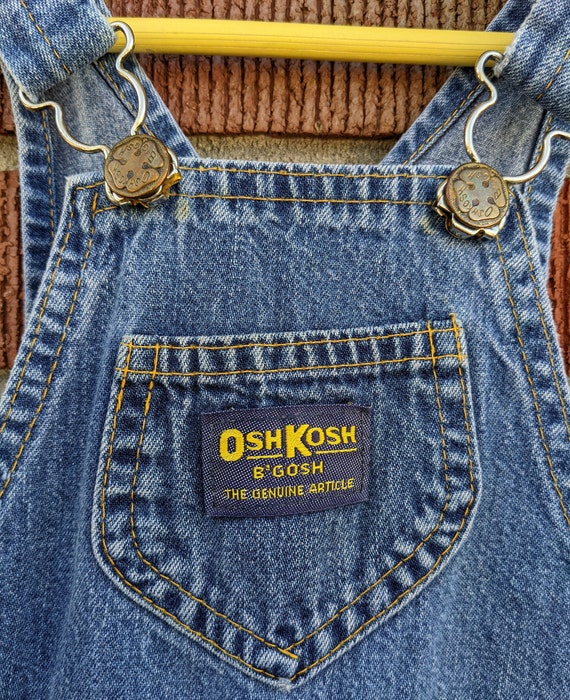 4T Vintage OshKosh B'Gosh Vestbak Genuine Article… - image 3