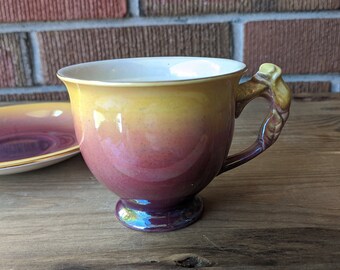 Royal Winton Grimwades Ltd., Teacup and Saucer, Ombre Yellow