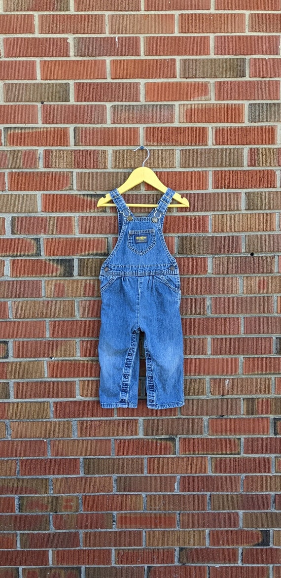 4T Vintage OshKosh B'Gosh Vestbak Genuine Article 