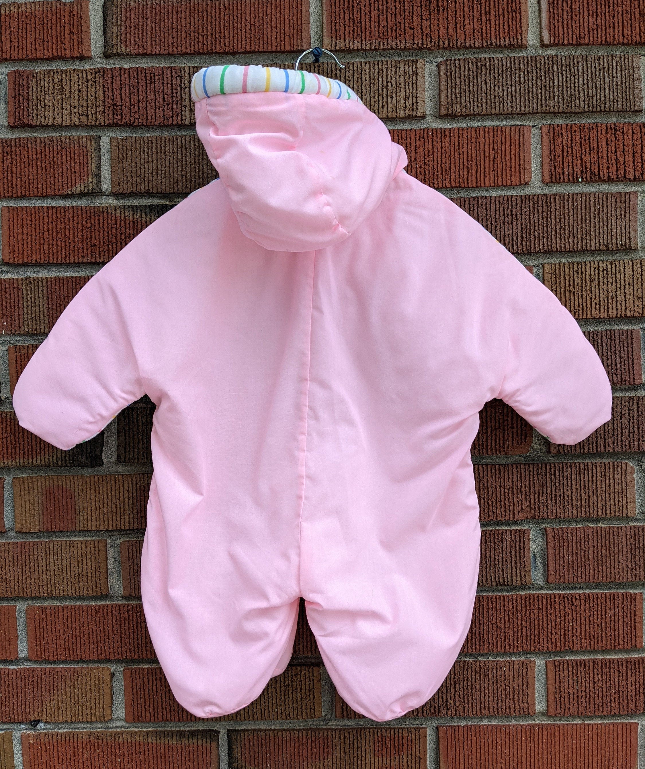 06M Vintage Baby Girl Bunting Bag/Snowsuit Kiddies Kastle Etsy