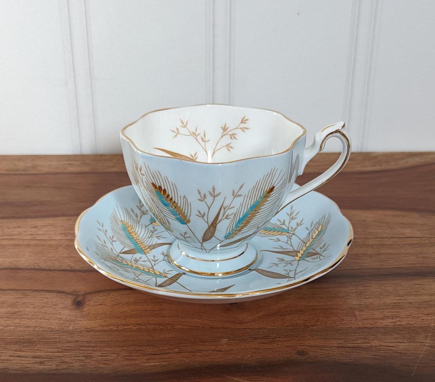 Vintage Wheat Pattern China Set - Etsy Canada
